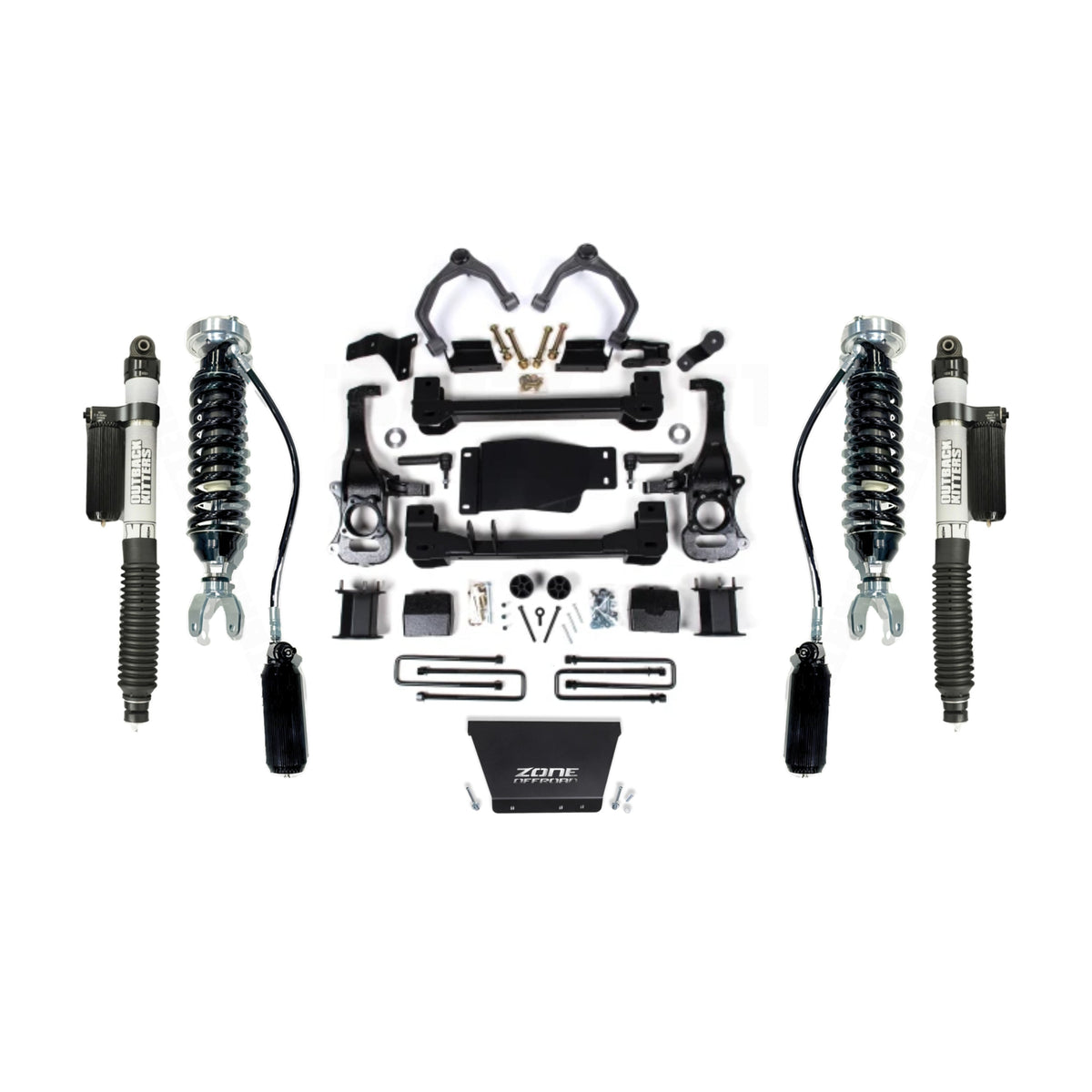 6" Lift Kit with Outback Kitters 2.5" Shocks