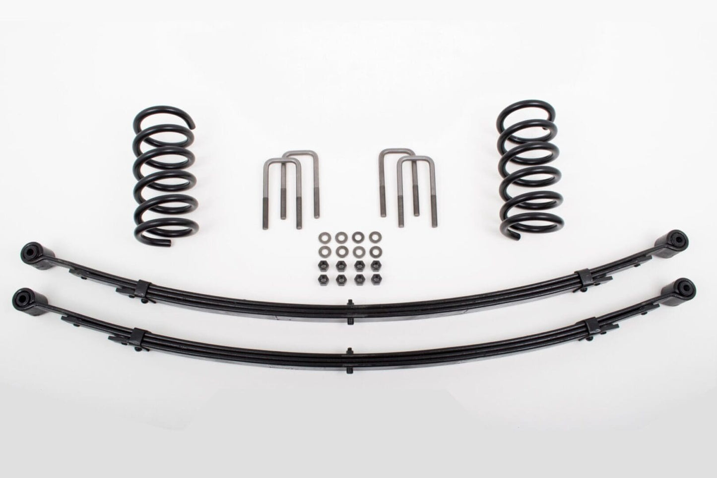 McGaughy's 2/3 Inch Coil Spring Lowering Kit 2004-2015 Nissan Titan Quad Cab Short Bed 2WD - 22222