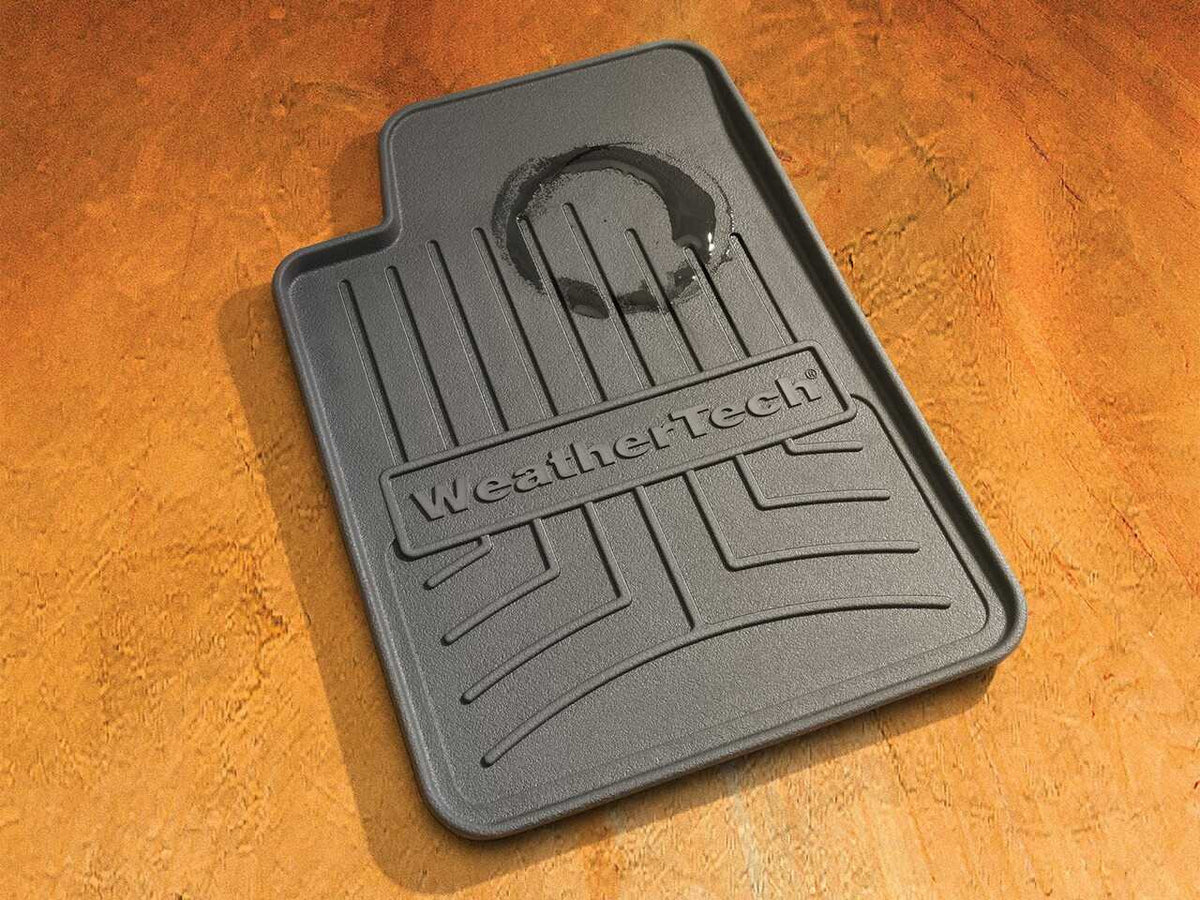 WeatherTech FloorLiner Drink Coasters Floor Mat - 4 Pack | Slip-Resistant