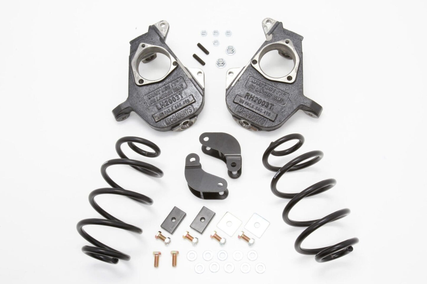 McGaughy's 2/3 Inch Spindle Lowering Kit 2001-2006 Tahoe, Suburban, Yukon, Yukon XL, and Avalanche 2WD/4WD Heavy Duty - 33047