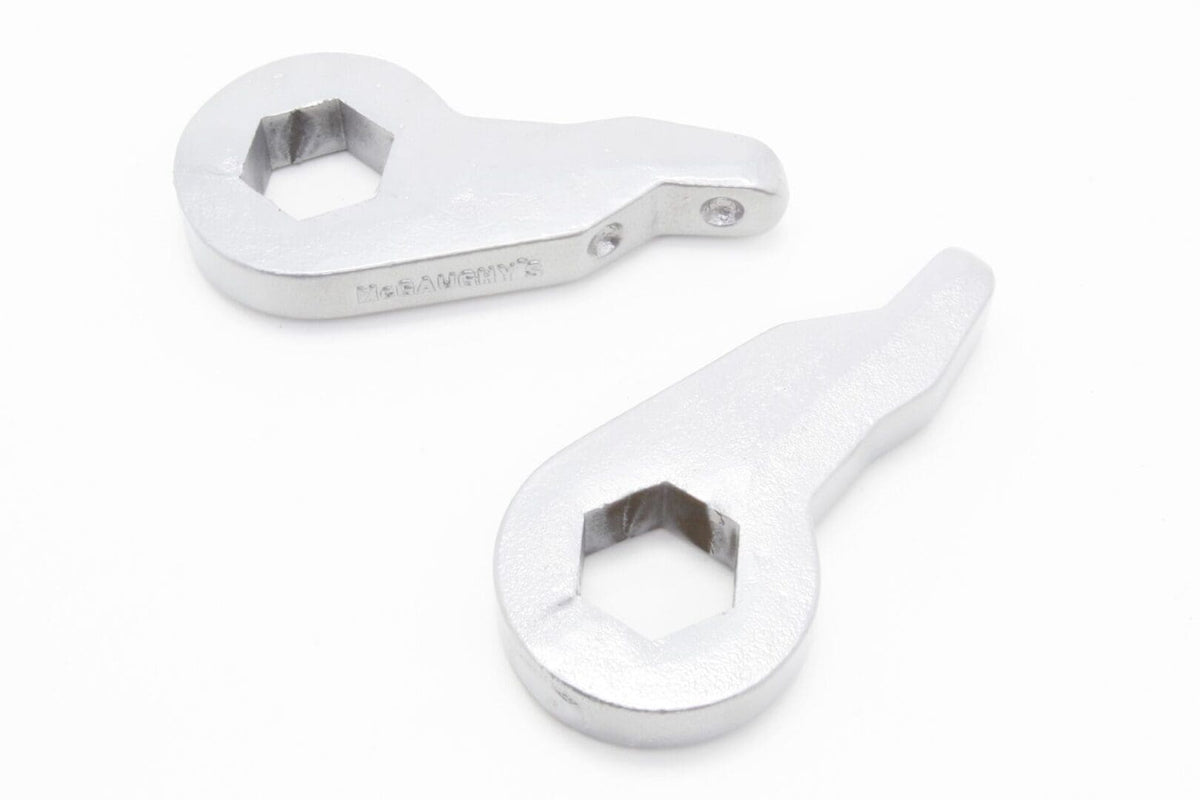 McGaughy's 1-2 Inch Drop Torsion Keys 2002-2010 Silverado/Sierra 2500/3500 2WD/4WD - 33088