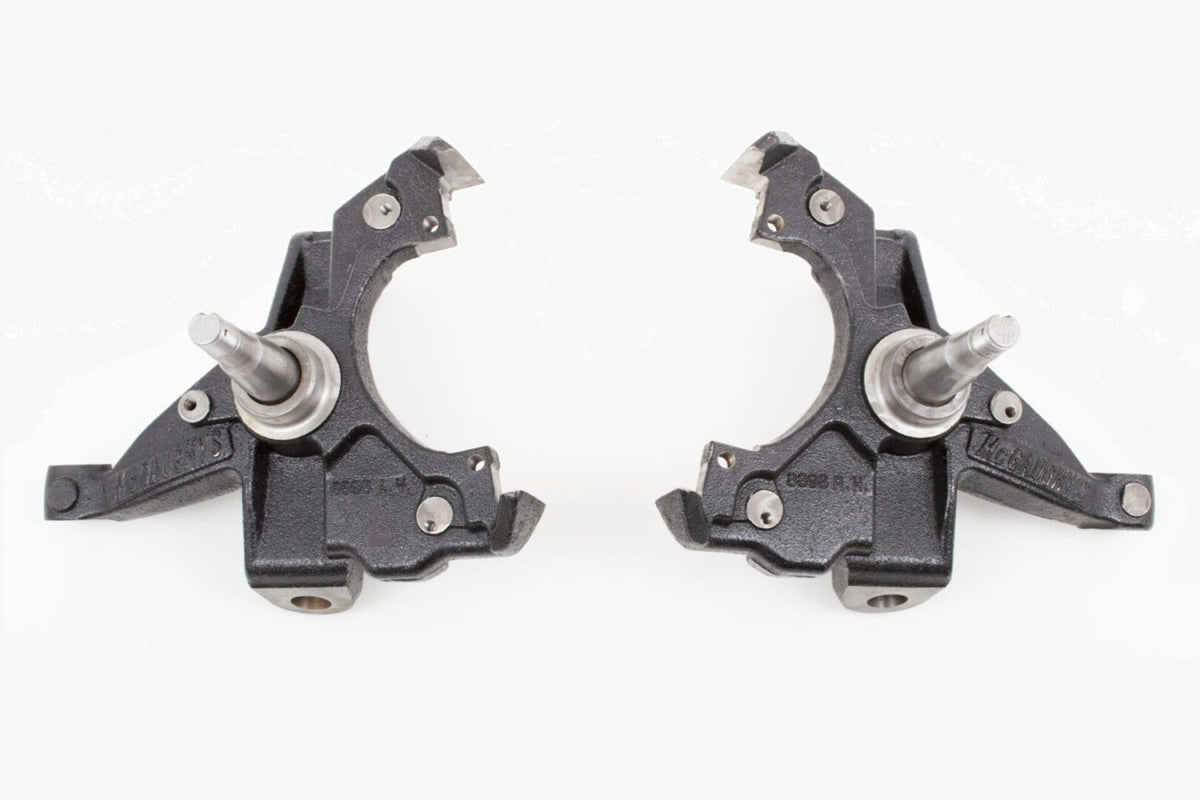 McGaughy's 2 Inch Drop Spindles 1988-1998 C1500/Sierra 1500 2WD Light Duty - 33142