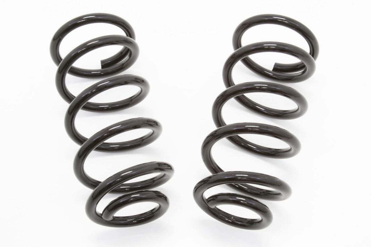 McGaughy's 1 Inch Front Drop Coils 2007-2018 Silverado/Sierra 1500 2WD Regular Cab - 34041