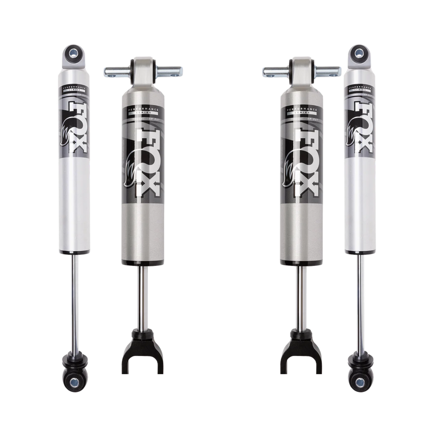 Stock Upgrade with Fox 2.5" HTO Shocks