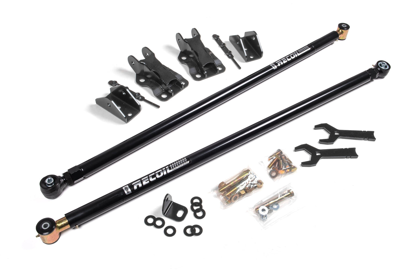 Recoil Traction Bar & Mounting Kit, Suits 3.5-4" Axle