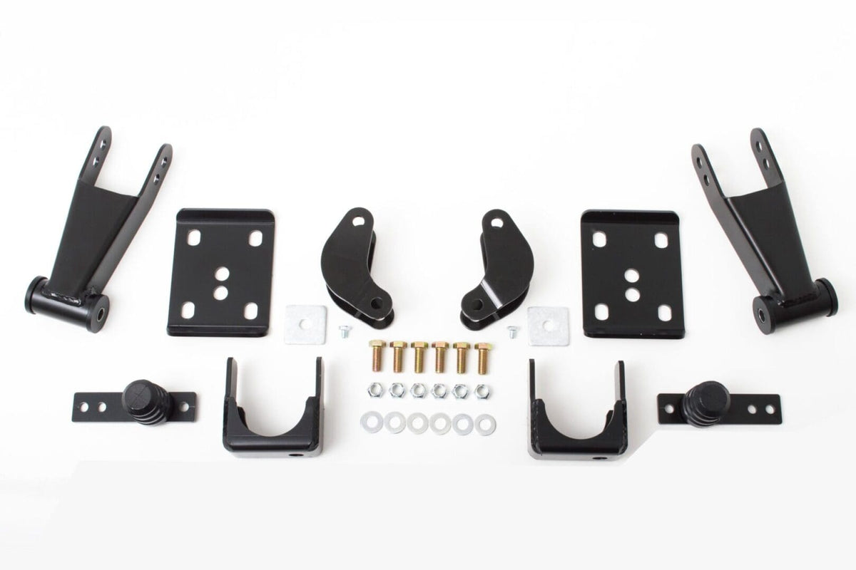 McGaughy's 4 Inch Rear Lowering Kit 2002-2008 Dodge Ram 1500 2WD - 44009