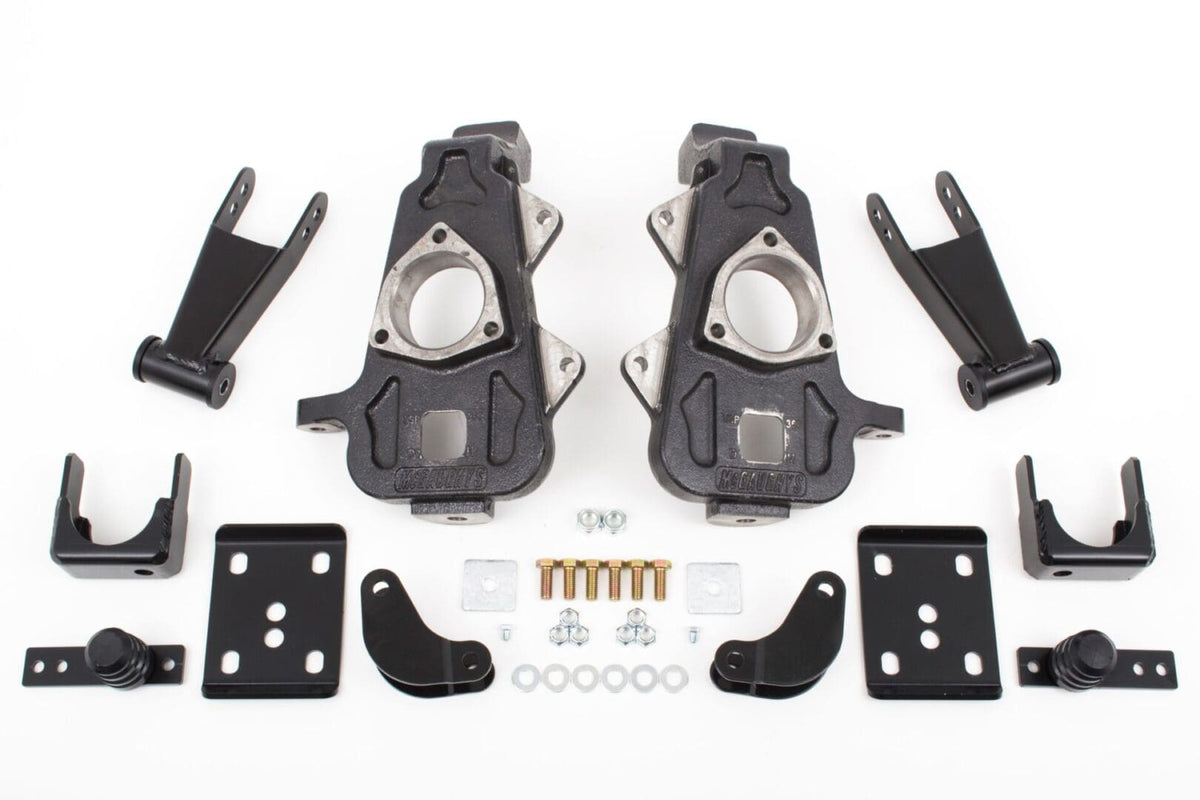 McGaughy's 2/4 Inch Spindle/Flip Kit Lowering Kit 2006-2008 Dodge Ram 1500 2WD - 44014
