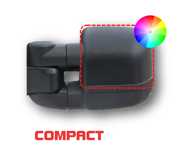 Clearview Compact mirror Mirror Head Cover – component illustration
