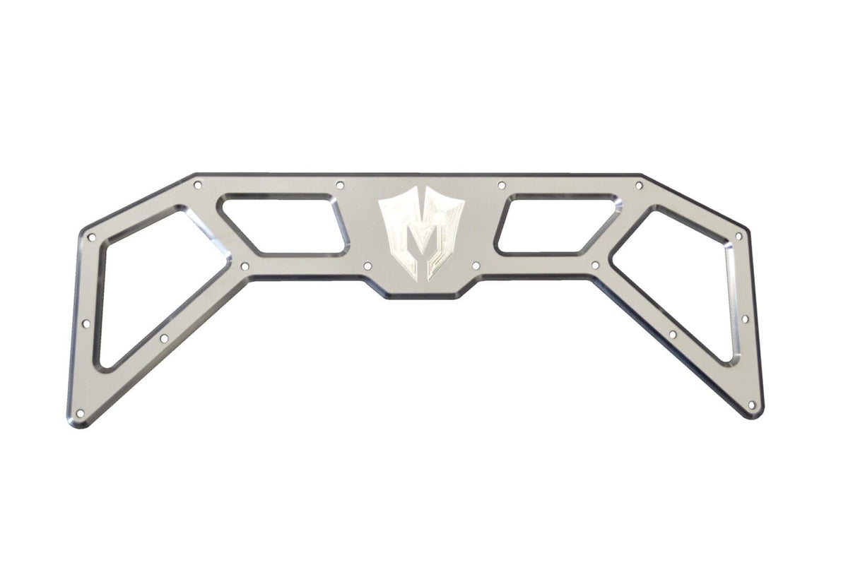 McGaughy's Billet Face Plate for Crossmember 2011-2019 Silverado/Sierra 2500/3500 10 Inch Lift Raw Finish - 51033