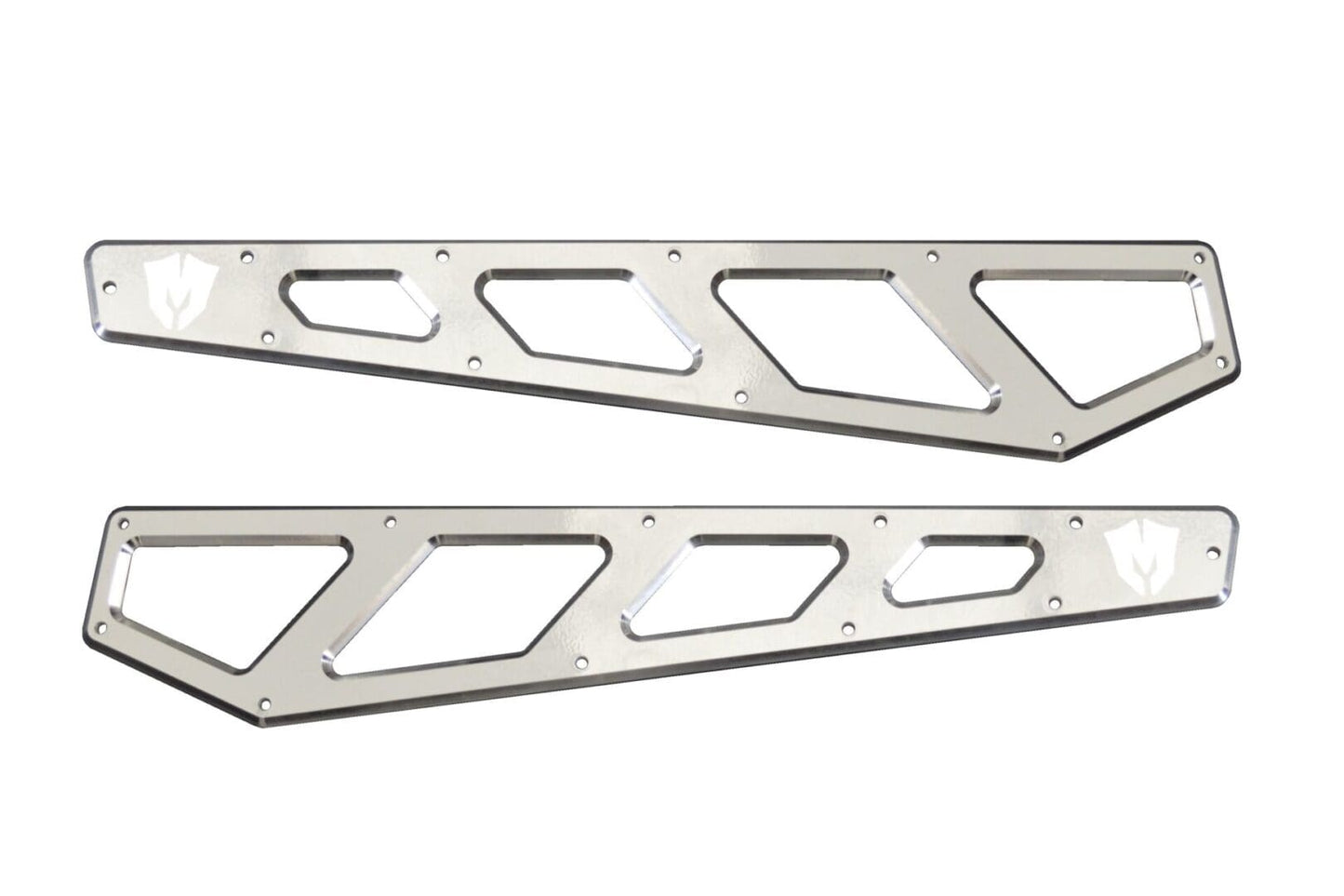 McGaughy's Billet Face Plates for Radius Arms 2005-2022 Ford F250/F350 Raw Finish - 51103