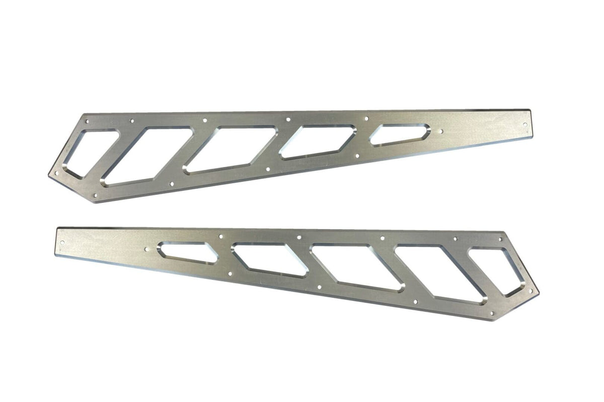 McGaughy's Billet Face Plates for Radius Arms 2014-2026 RAM 2500 2013-2026 RAM 3500 6 and 10 Inch Lift Raw Finish - 51207