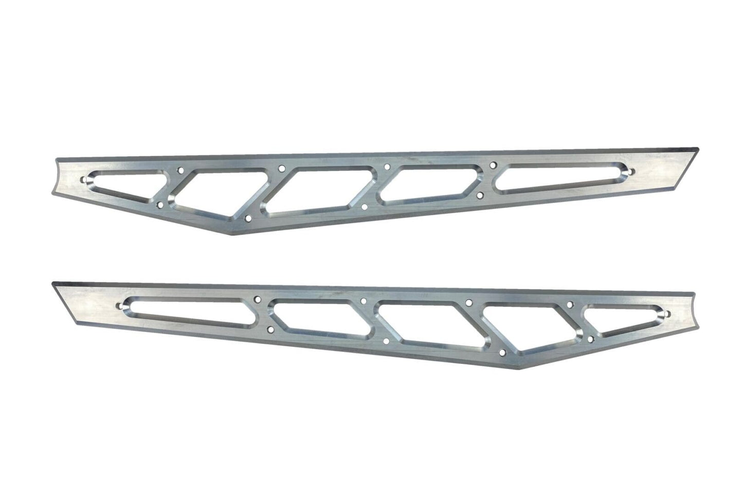 McGaughy's Billet Face Plates for Compression Struts 2020-2026 Silverado/Sierra 2500/3500 Raw Finish - 51443
