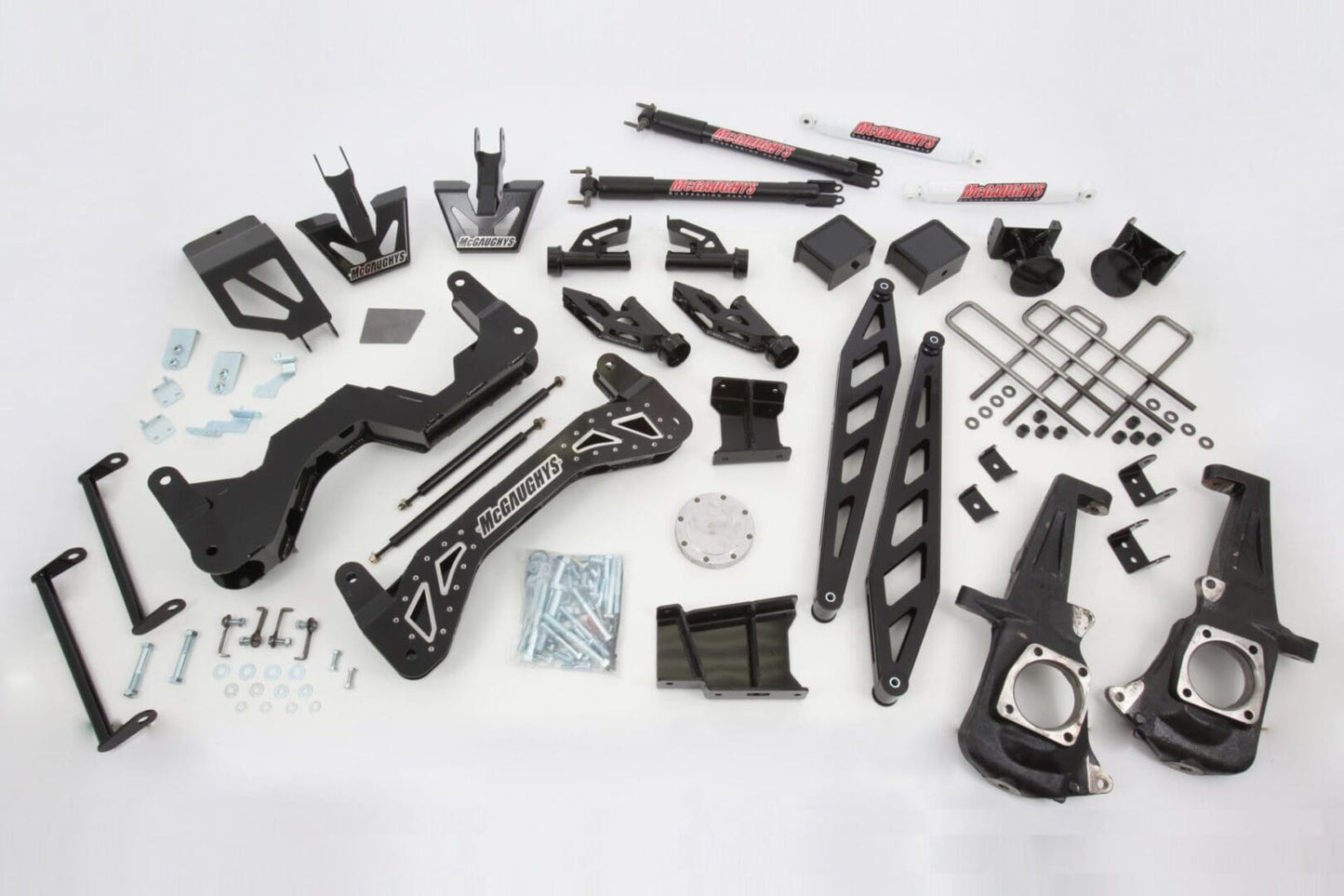 McGaughy's 7-9 Inch Premium Lift Kit 2011-2019 Silverado/Sierra 2500 4WD Gas/Diesel - 52356