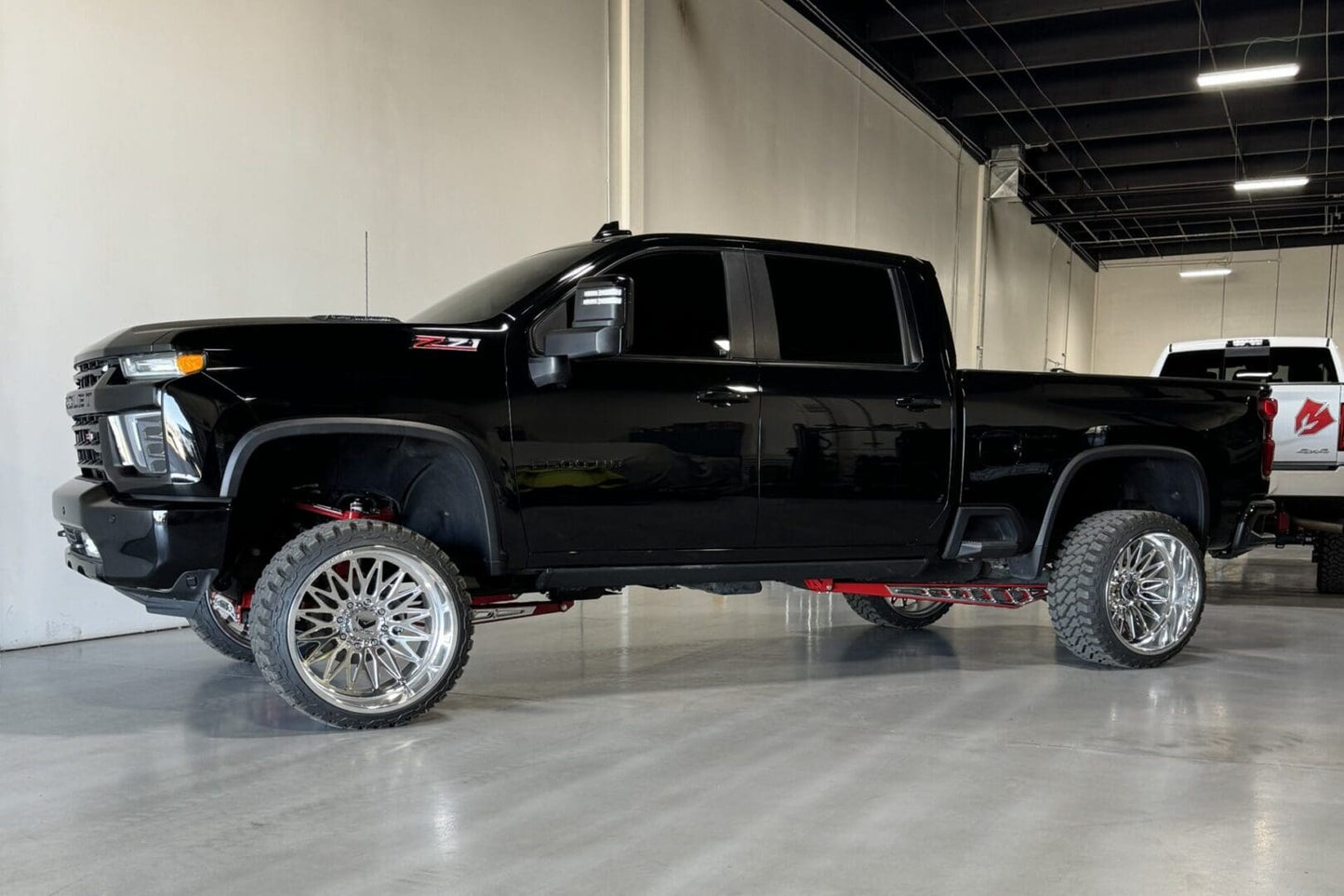 McGaughy's 4 Inch Premium Lift Kit w/M84 Shocks 2020-2026 Silverado/Sierra 3500 2WD/4WD - 52455