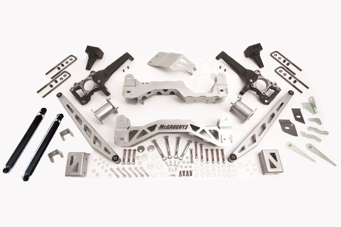 McGaughy's 6.5 Inch Premium Lift Kit 2009-2014 Ford F150 Truck 2WD - 57000