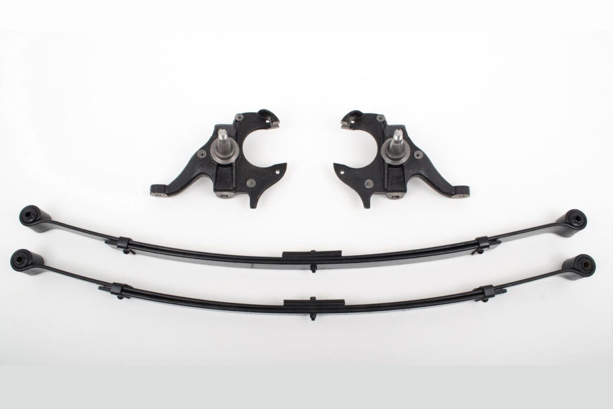 McGaughy's 2/3 Inch Spindle/Leaf Spring Lowering Kit 1982-2003 S10/Sonoma 1984-1997 Blazer/Jimmy 2WD - 93105