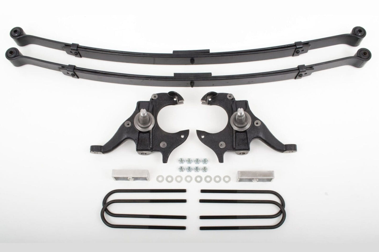 McGaughy's 2/4 Inch Spindle/Leaf Spring Lowering Kit 1982-2003 S10/Sonoma 1984-1997 Blazer/Jimmy 2WD - 93108