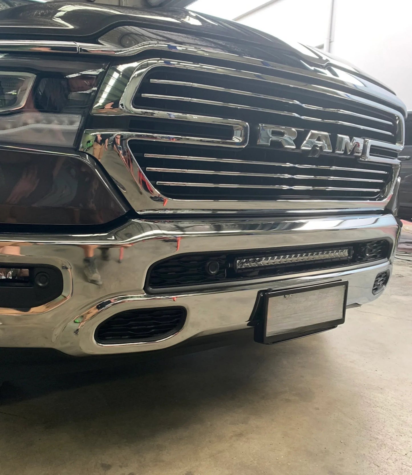 Stock Bumper Light Bar Brackets (Set of 2)