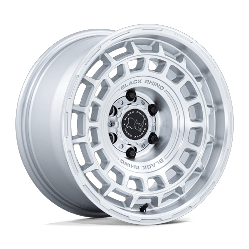 Black Rhino BR024 AWOL SILVER W/ MACHINED FACE wheel