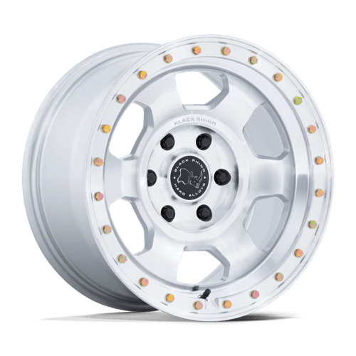 Black Rhino BR029 TROOPER | GLOSS SILVER W/ MACHINED FACE wheel