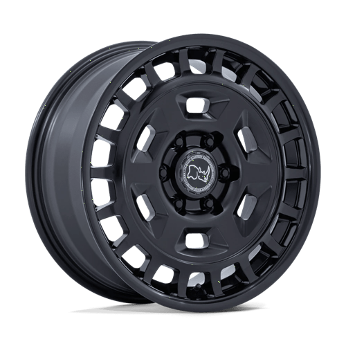 Black Rhino BR405 ROVER MATTE BLACK W/ GLOSS BLACK LIP wheel
