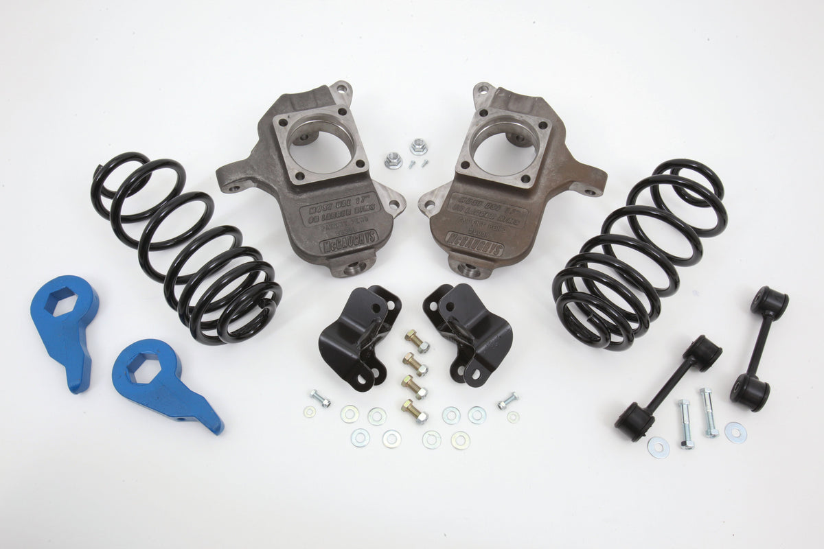 McGaughy's 3″/5″ Lowering Kit, 2003-2009 Hummer H2, Factory Rear Coil - 93096
