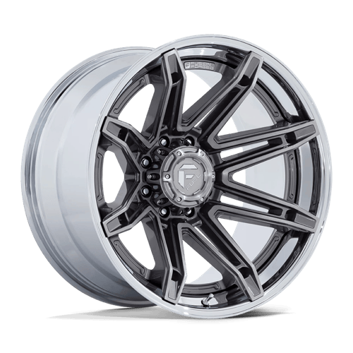 Fuel Off-Road FC401 BRAWL | PLATINUM W/ CHROME LIP wheel