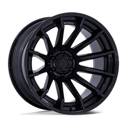 Fuel Off-Road FC403 BURN | MATTE BLACK W/ GLOSS BLACK LIP wheel