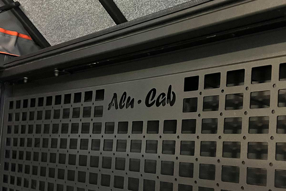 alu-cab Internal Front Panel Molle Plate