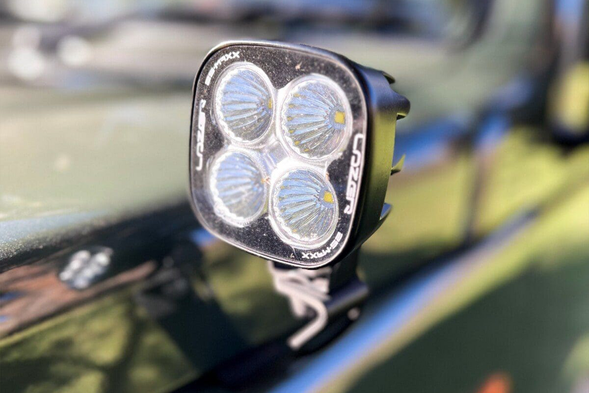 alu-cab Jimny Bonnet Light Brackets