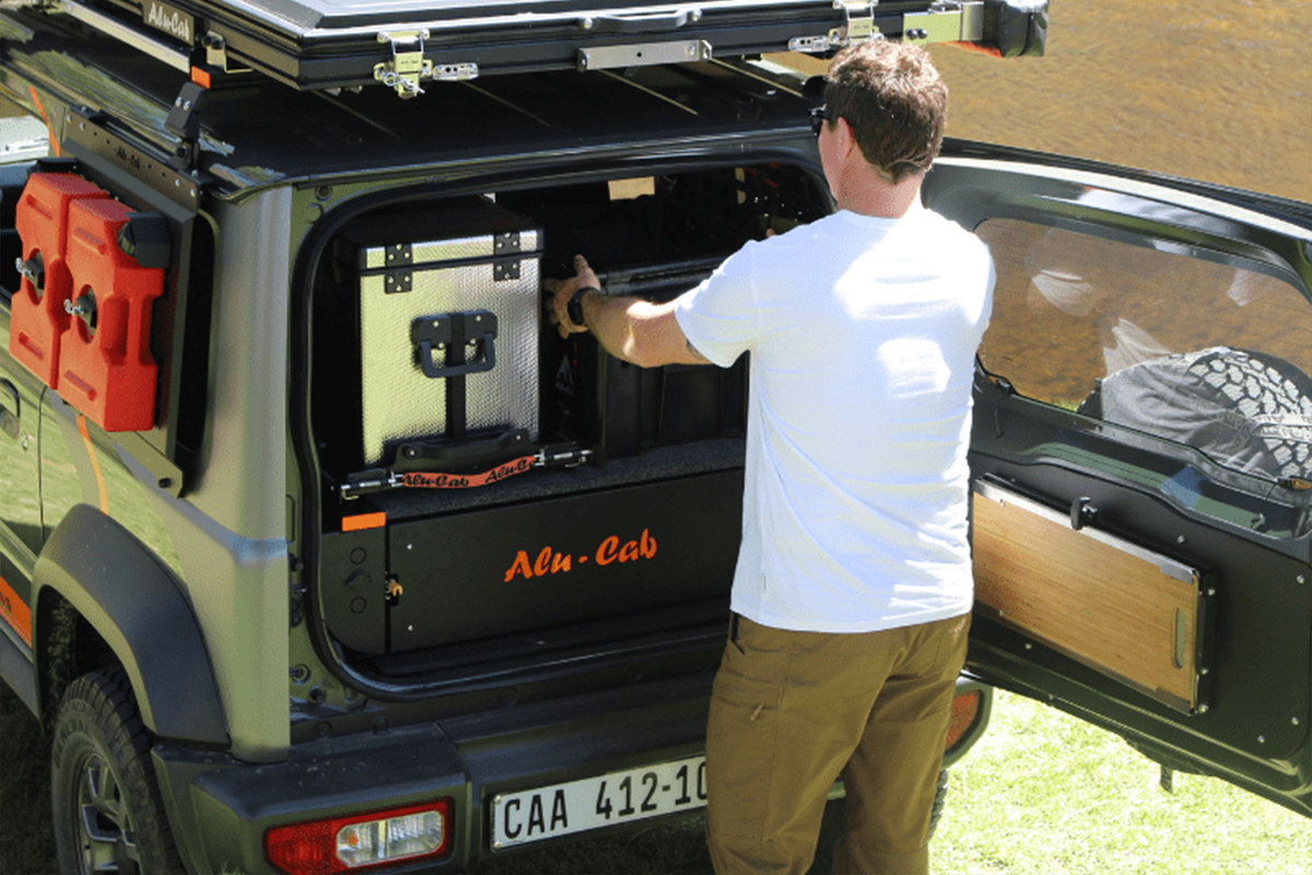 alu-cab Jimny Drawer System