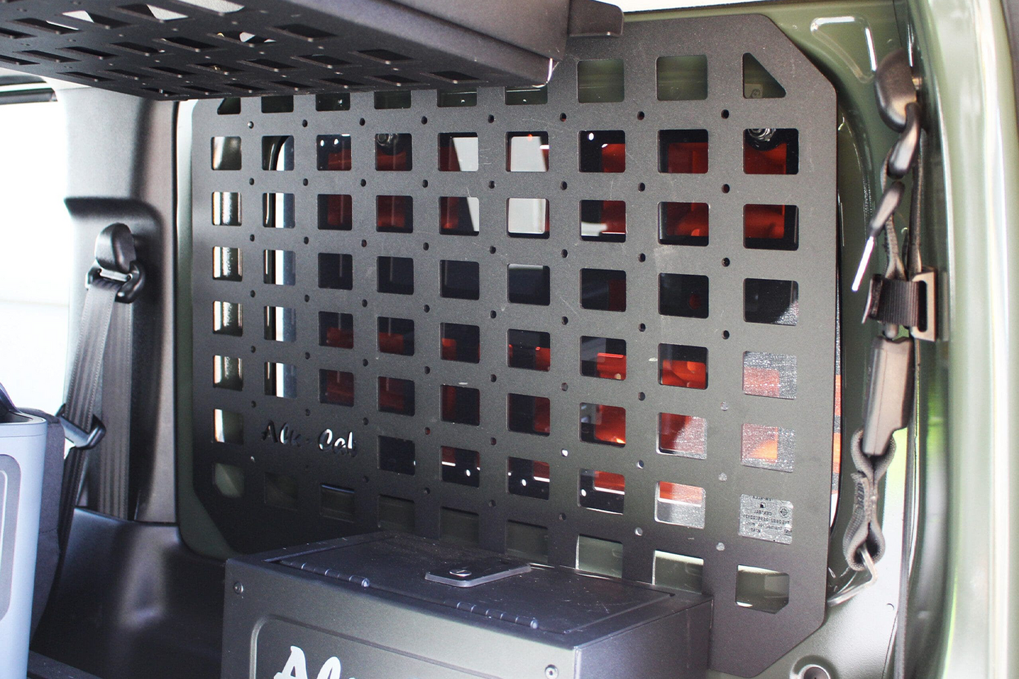 alu-cab Jimny Interior Molle Plate