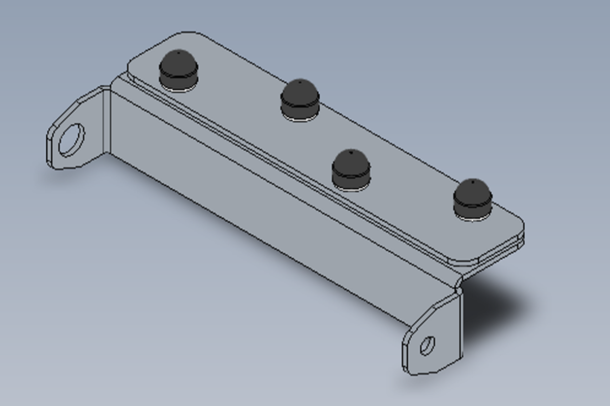 alu-cab Khaya Side Entry Ladder Bracket