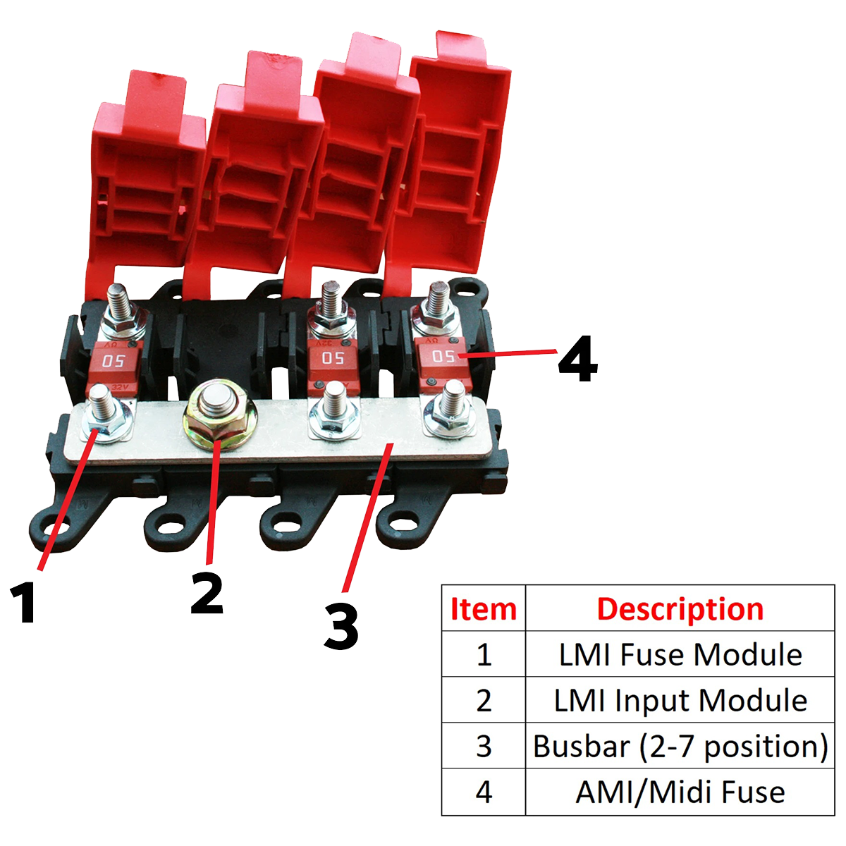 LMI "Little Block" Fuse Holder - I-B109-7046-3 - image 3