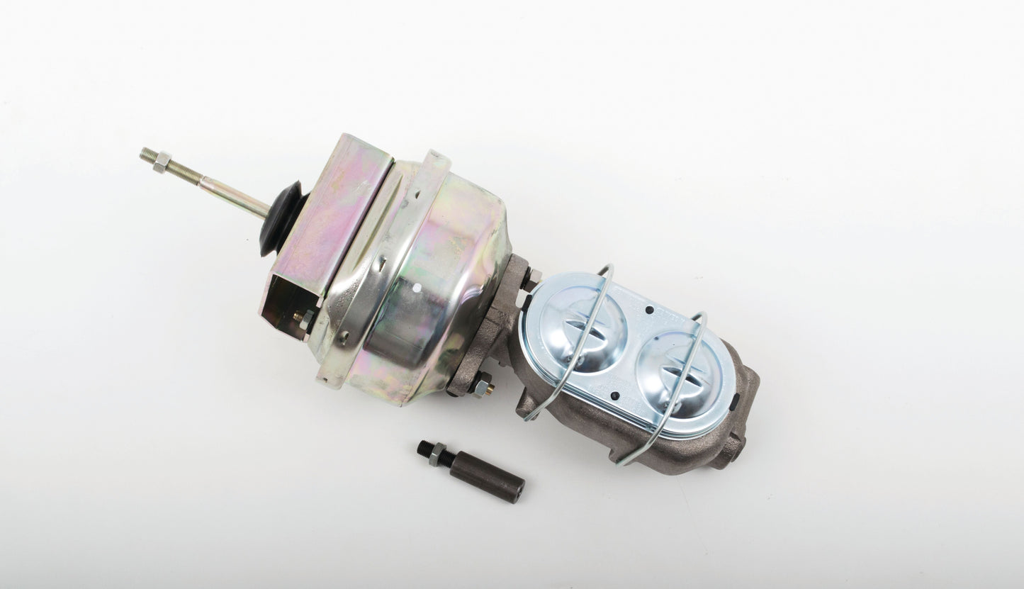 McGaughy's 7"6066DRUM 1960-66 C-10, 7" BOOSTER w/ MASTER CYL & BRACKET FOR FRONT DRUM BRAKES - 63178