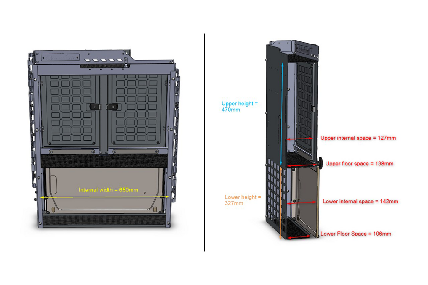 alu-cab Rear Door Kitchen