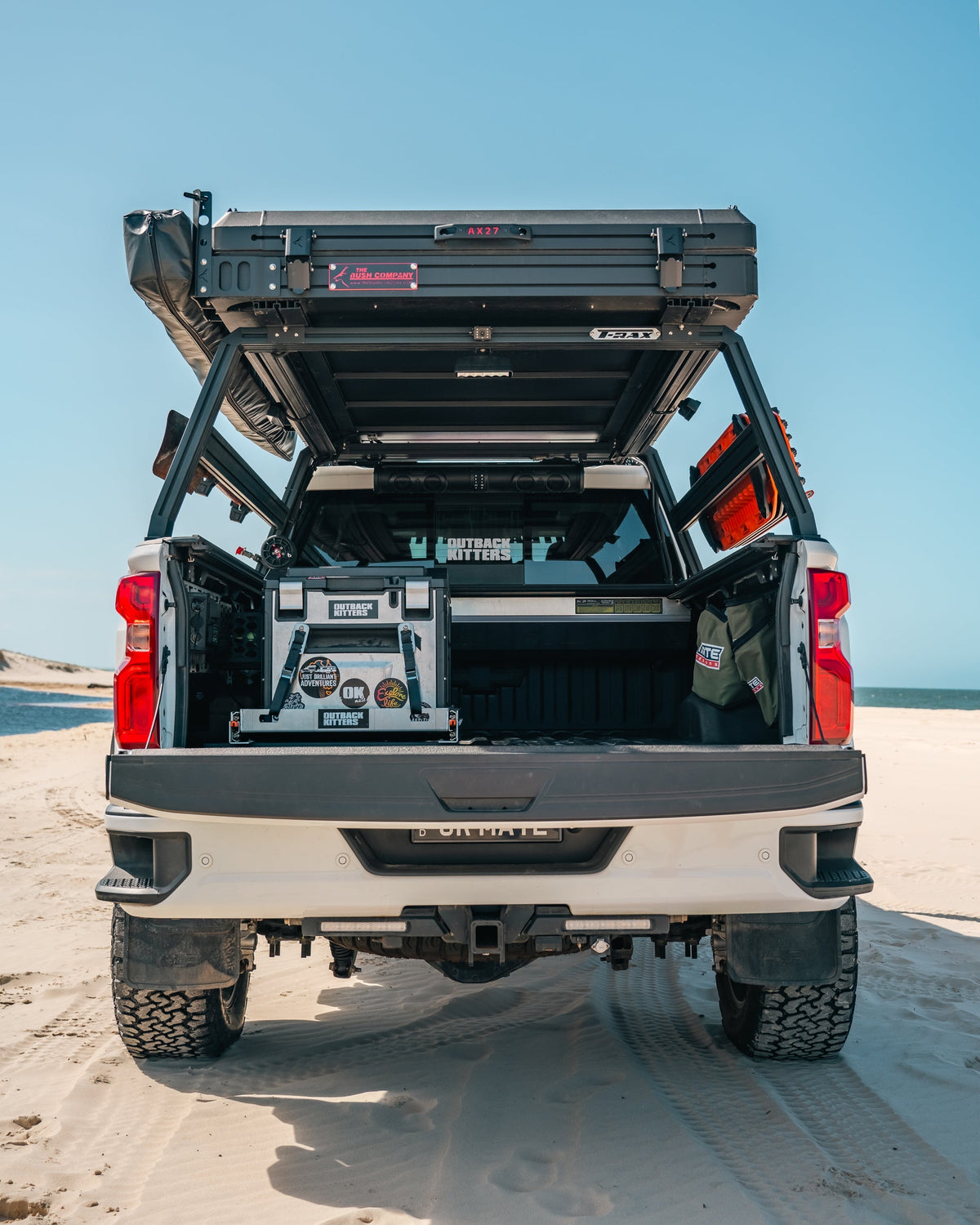 Outback Kitters Adventure Rails™ MAX Roof Rack for 2019+ Chev Silverado 1500