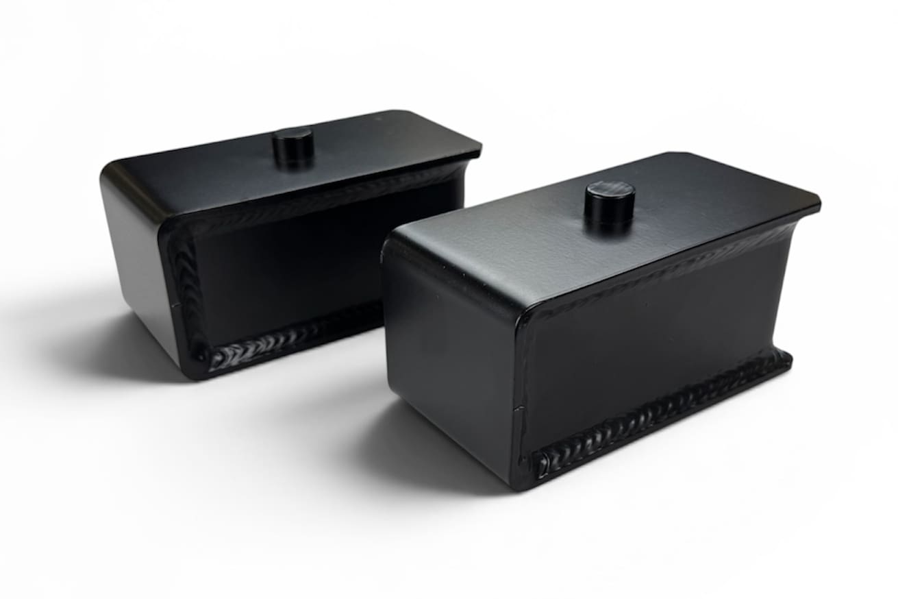 McGaughy's 2.8 Inch Rear Lift Blocks 2020-2026 Silverado/Sierra 2500/3500 - 52403