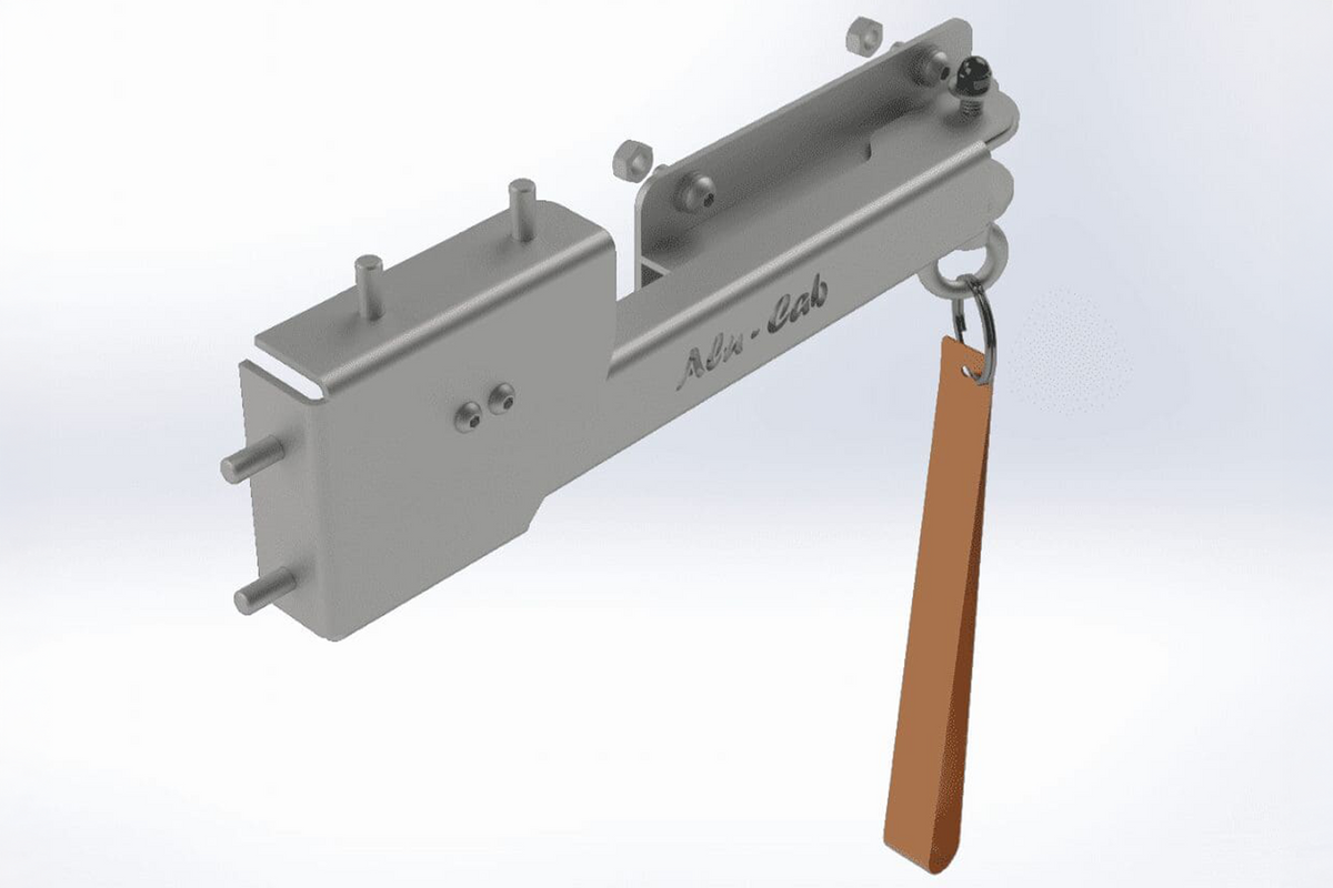 alu-cab Rear Door Slide Lock