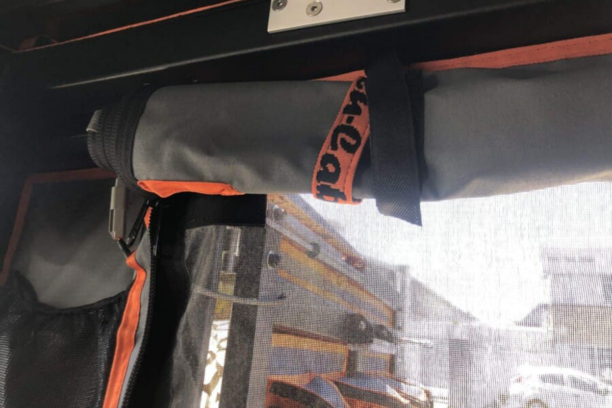 alu-cab Rear Door Mozzie / Midge Nets