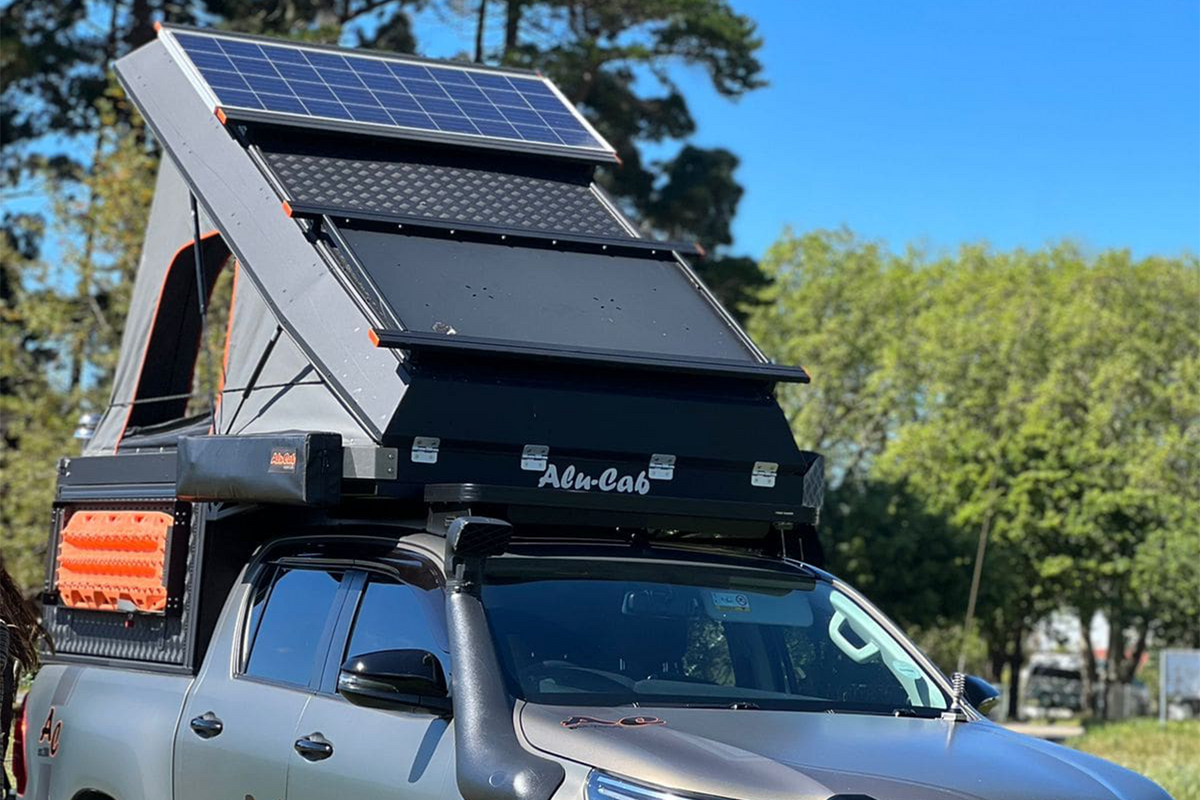 alu-cab Roof Rack Tray