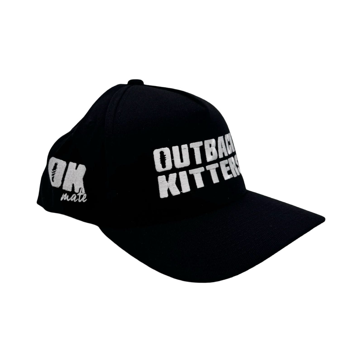 Hat - OK Mate - Black by Outback Kitters