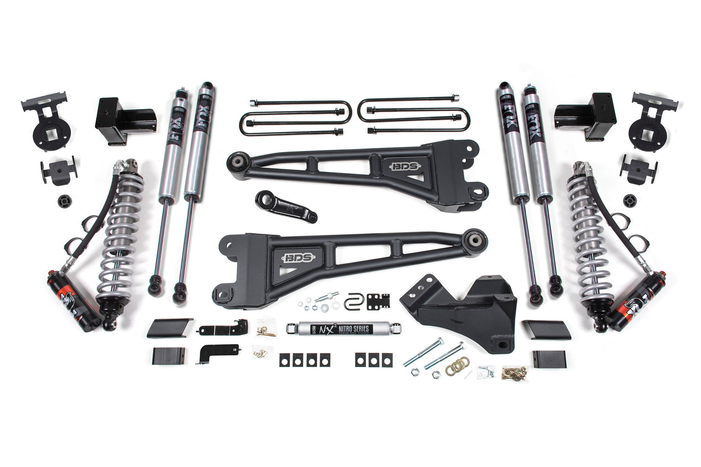 4" Lift Kit with Fox 2.5" Shocks