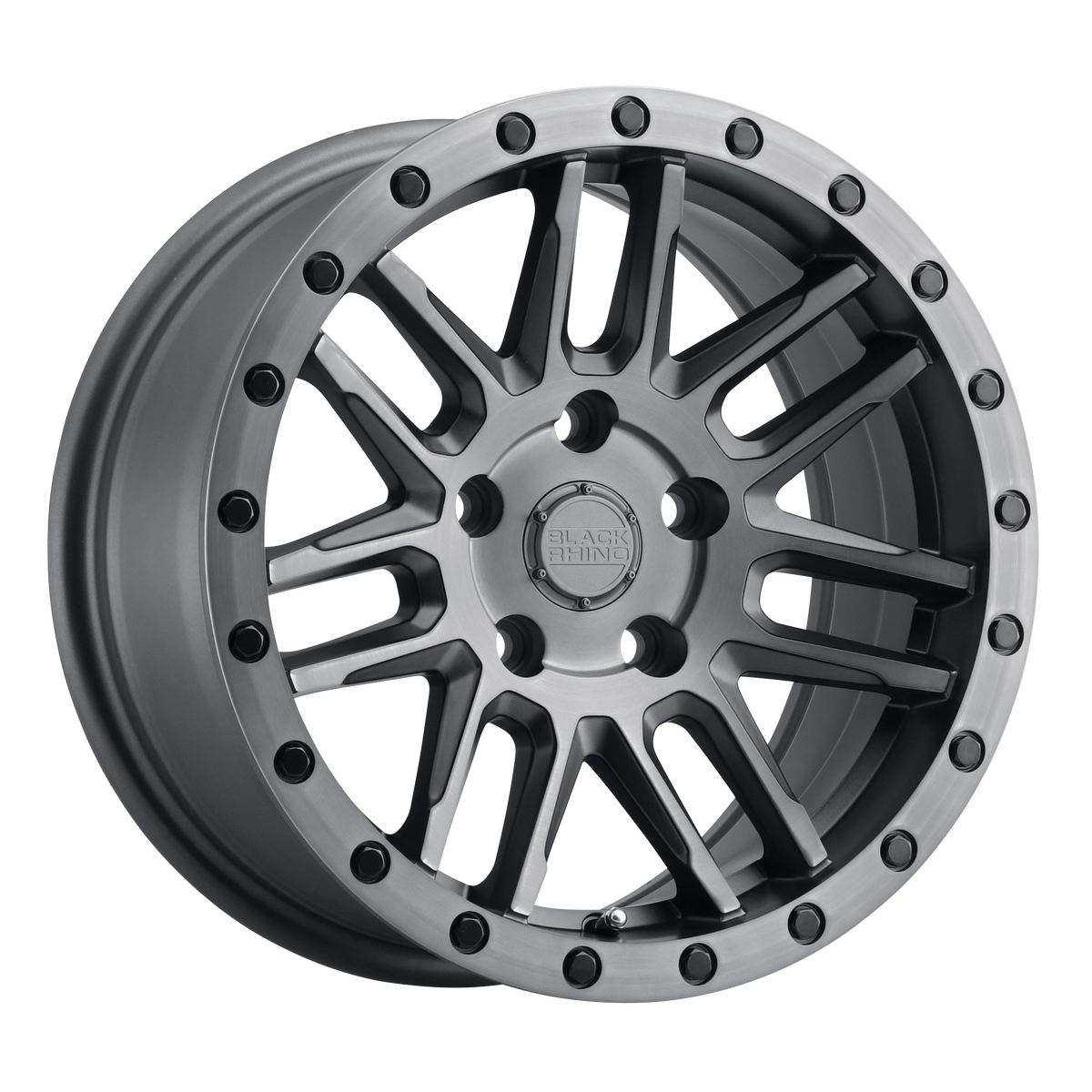 Black Rhino ARCHES MATTE BRUSHED GUNMETAL wheel