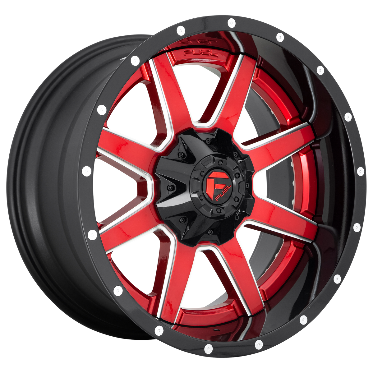 Fuel Off-Road D250 MAVERICK | GLOSS RED wheel
