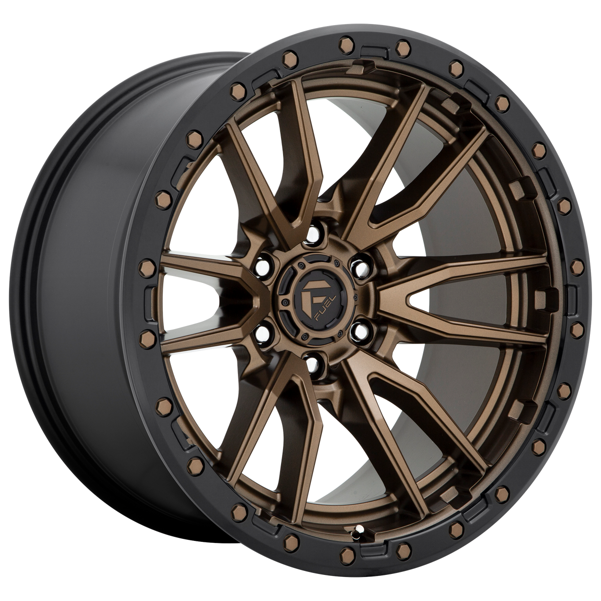 Fuel Off-Road D681 REBEL | MATTE BRONZE BLACK BEAD RING wheel