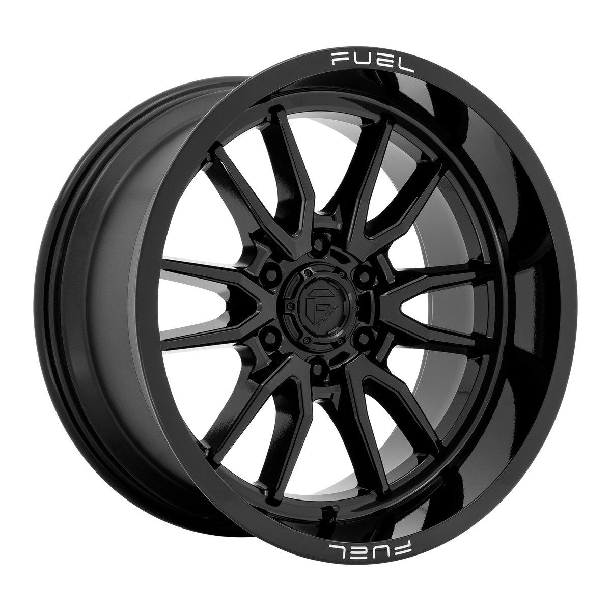 Fuel Off-Road D760 CLASH GLOSS BLACK wheel