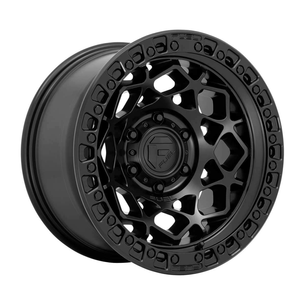 Fuel Off-Road D786 UNIT MATTE BLACK W/ MATTE BLACK RING wheel