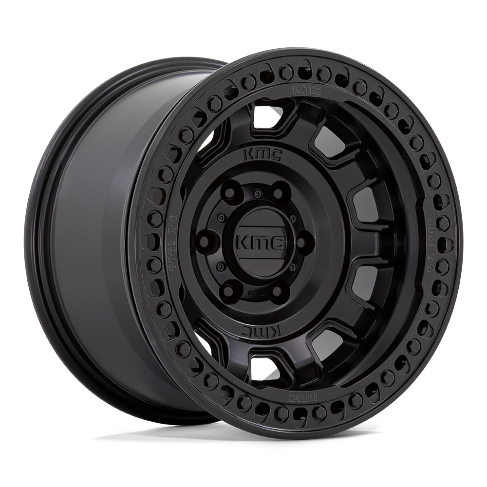 KMC KM236 TANK BEADLOCK SATIN BLACK wheel