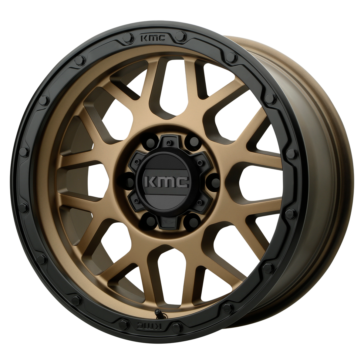 KMC KM535 GRENADE OFF-ROAD | MATTE BRONZE W/ MATTE BLACK LIP wheel